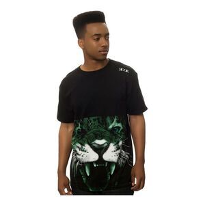 ROOK Mens The Jaguares Graphic T-Shirt, Black, NWT
